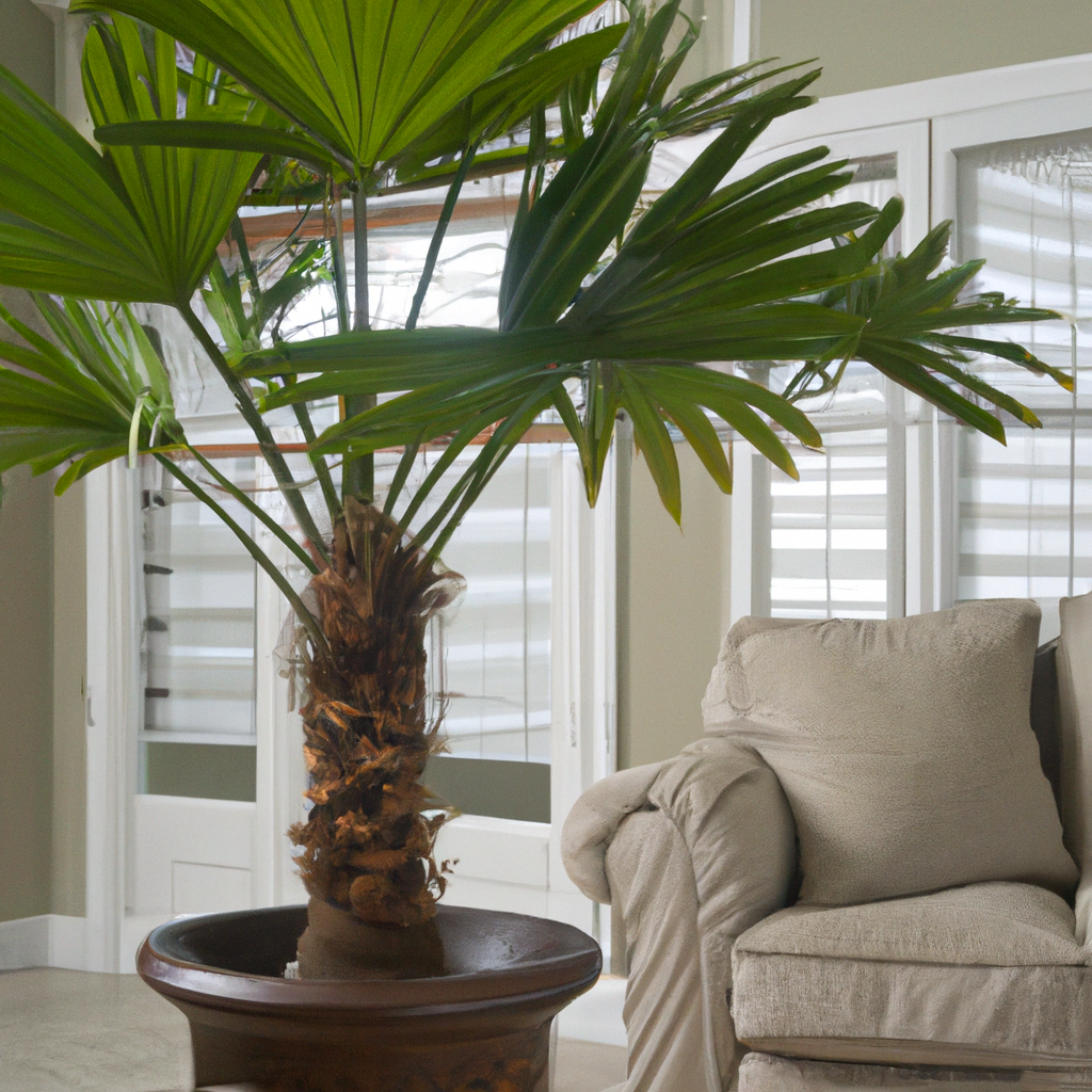 chinese palm plant indoor Chinese Fan Palm Houseplant Seeds