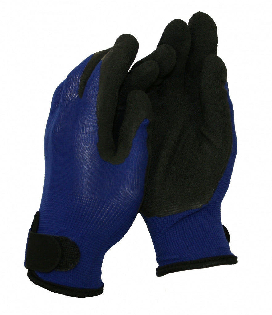 professional gardening gloves Town & Country Blue & Black Professional Weedmaster Plus Gardening Glo –  Easy Grow Seeds