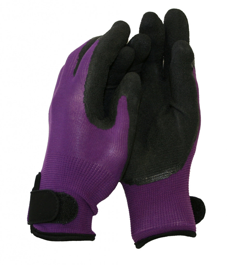 town and country gardening gloves Town & Country Weedmaster Plus Purple Gardening Gloves