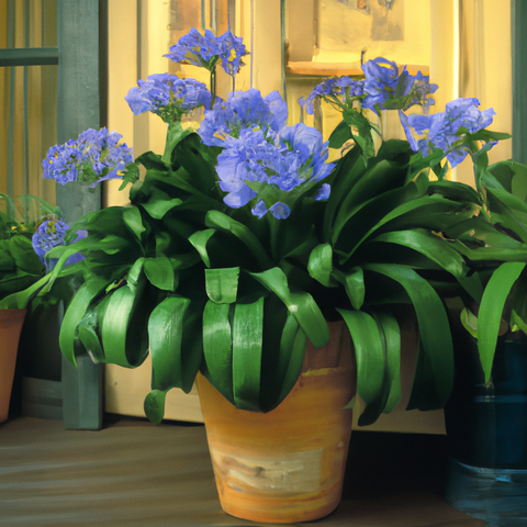 African Lily Agapanthus Peter Pan Houseplant Seeds