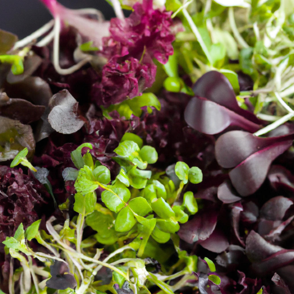 Mixed French Lettuce Microgreen Seeds