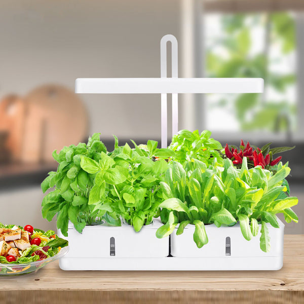 White Gloss Indoor Garden Growing System